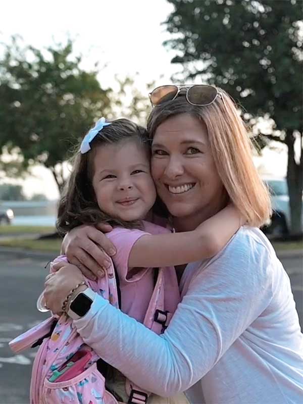 SCA mom and daughter