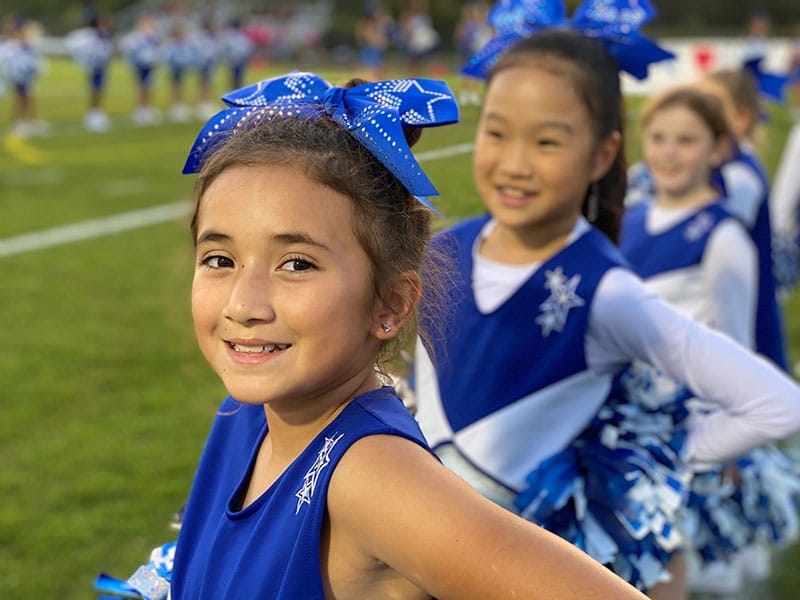 elementary cheerleaders