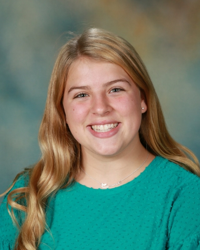 SCA sophomore Emma Coats received the High School Christian Character Award for the 2022-23 first semester.