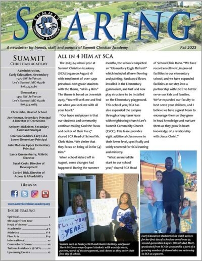 Fall 2023 SOARING Newsletter